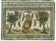Roman Mosaic of an owl and birds From Tunisia at the Getty Villa
